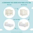 Dream On Me Aden 4in1 Convertible Mini Crib In French White