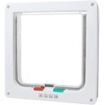 thumbnail image 3 of Cat Flap Pet Door for Cats Pet Dog Flap Door Medium Dog Door Pet Supplies Cat Door Cat Hole Dog Door Hole Controllable Access Direction Pet Door Cat Kennel, 3 of 6