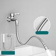 thumbnail image 6 of Stainless Steel Universal Kitchen Faucet Extender Nozzle Aerator Bendable, 6 of 12