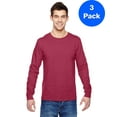 thumbnail image 1 of Mens Jersey Long-Sleeve T-Shirt SFLR (3 PACK), 1 of 3