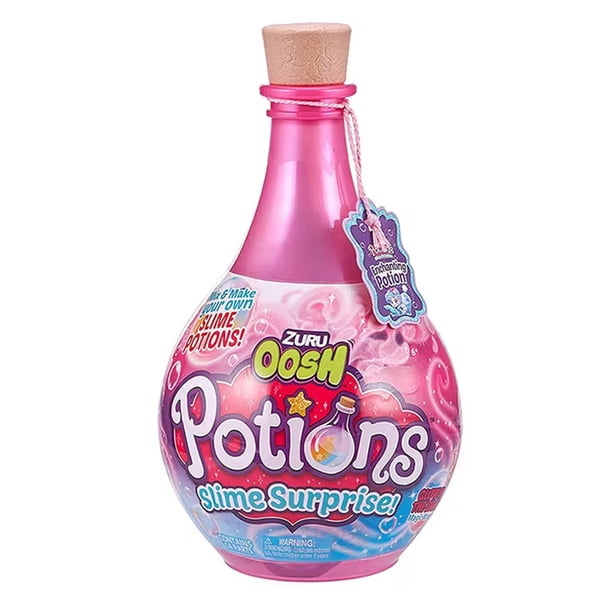 Pociones Zuru Oosh Slime Surprise DIY Juego de arcilla polimérica esponjosa mágica Varita mágica Plastilina antiestrés Juguete para niña Regalo de vacaciones