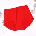 thumbnail image 2 of Busydd Women's Underwear Soft Breathable Mid Rise Underwear for Women Stretch Panties for Women Comfortable Seamless Briefs, 2 of 3