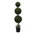 thumbnail image 1 of Vickerman TP170760 UV Boxwood Triple Ball Everyday Topiary with Pot - 5 ft., 1 of 3