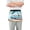Bus on Beach, variant on Pineapple with Sunglasses Server Apron with 3 Pockets Waterproof Waitress Waist Short Apron for Man Woman 12 Inches