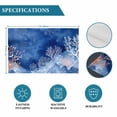thumbnail image 5 of Watercolor Ocean Coral Texture Placemats Set of 6,Wipeable Washable Table Mats for Dining Tables, Abstract Marine Life Place Mats for Kitchen Event Party Tabletop Decor, 5 of 9