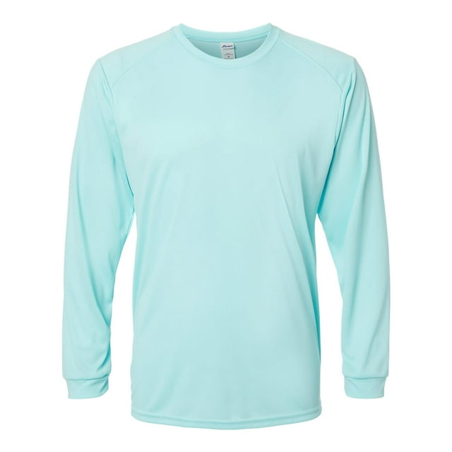 T-Shirt de Performance à Manches Longues Long Islander, 4TG, Bleu Aqua