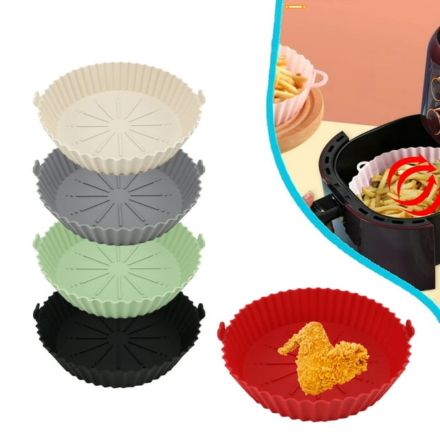 Silicone Bakeware Environmentally Friendly Food Grade Non Stick Multifunctional High Temperature Resistance Microwave Reusable Round Shape Baking Pan Kitchen Tools