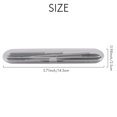 thumbnail image 4 of 5 Pcs/Set Unisex Stainless Steel Spiral Ear Pick Spoon Cleaner Ear Care Beauty Tools Multifunction Portable Ear Pick Beauty Tool Kit With Box,5 * Set Ear Pick Spoon 1 * Box,silver white, 4 of 8