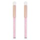 thumbnail image 2 of Women Makeup Brush 2Pcs Pink Synthetic Fiber Hair Durable Handle Eyeshadow Brush Set for Makeup Use, 2 of 3