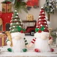 thumbnail image 4 of AlliLit 2024 muñeca navideña trineo elfo esquí Gnomo con luz Led adornos navideños para el hogar Navidad 2024 Año Nuevo 28cm, 4 of 5