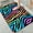 Colorful Zebra like, variant on 1pc Pineapple and Flower Bathroom Rug Bathroom Decor and Accessories- Durable,Anti Slip,And Quick Drying,Suitable For Bathrooms,Bedrooms,Kitchens,And Laundry Rooms - Washable Bathroom Mat