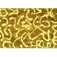 thumbnail image 1 of Ahgly Company Indoor Rectangle Abstract Yellow Modern Area Rugs, 7' x 9', 1 of 4
