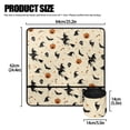 thumbnail image 5 of HELLHERO Halloween Witch Pattern Sewing Machine Mat Durable Beautiful & Practical Fusion Sewing Machine Mat Organizer to Store Bobbins for Most Sewing Machine Table, Sewing Classes, 5 of 5