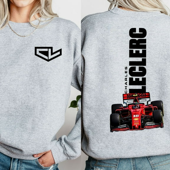 Charles Leclerc Formula One Double Sided Sweatshirt, F1 Shirt, Charles Leclerc F1 Shirt, Charles Leclerc Racing 16
