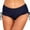 Dark blue, variant on Baqcunre Running High Waist Bottoms Swim Briefs Shorts Ruched Bottom Both Sides Wrinkled For Shorts Bathing Suit For Women Swim Shorts Women Swimsuit For Women 2023 Shorts For Women,Black,S