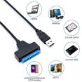 thumbnail image 2 of piezas: cable de unidad USB 3.0 a SATA III, SATA USB 3.0 para adaptador SSD/HDD de 2,5", para computadoras de escritorio y portátiles, 2 of 5