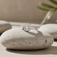 thumbnail image 4 of SilverCloseOut Sterling Silver Cz O Circle Ring, 4 of 7