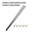 thumbnail image 7 of chidgrass 15 Pieces Steel Spokes Bike Supplies Replaced Part 250MM 260MM Fine Workmanship Cycling Accessories Solidness Upgraded Fittings 255MM, 7 of 7