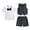 AB89 Army Green, variant on Tisuna Solid Color Gentleman Outfits For Toddler Boys Short Sleeve Lapel Collar Shirts Button Down Vest Elastic Waist Shorts Set Comfortable Little Boys Summer Clothes Khaki
