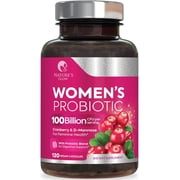 Probiotics for Women - 100 Billion CFU - Advanced PH Balance, Digestive & Feminine Health Support - Women's Probiotic with 16 Unique Strain, Womens Vaginal Probiotic, Bottle in USA - 120 Capsules