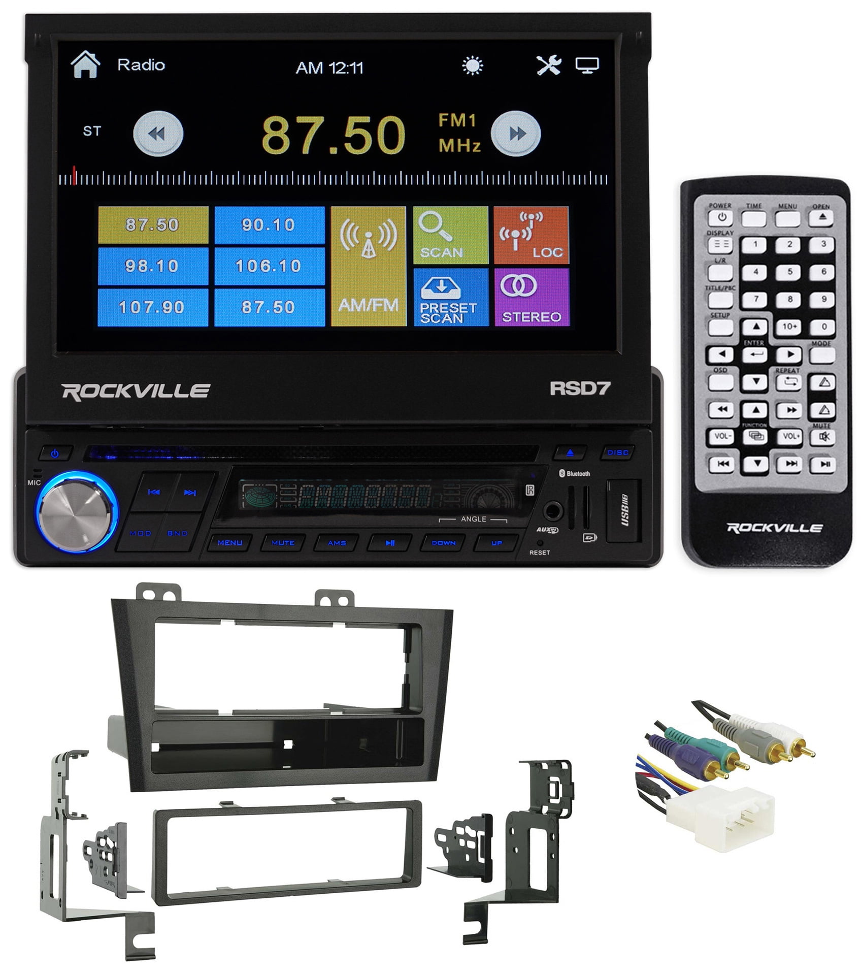 00 04 Toyota Avalon In Dash Dvd Player Receiver W Bluetooth Iphone Pandora Walmart Com