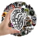 thumbnail image 4 of Stickers, 50 Pcs Motorcycle Decals Vinyl Stickers for Laptop for Water, 4 of 5
