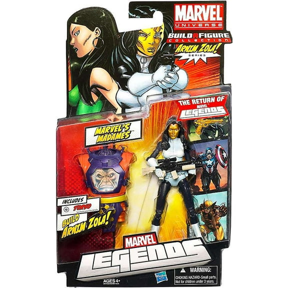 Marvel Legends 2012 Series 2 Madame Masque Action Figure (White & Blue Suit)