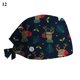 thumbnail image 1 of Nuevas gorras navideñas con estampado de Papá Noel, gorro para el cuidado de mascotas, gorro para trabajo de agencia, gorros de trabajo de belleza, gorro de enfermería de laboratorio, 1 of 4