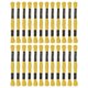 thumbnail image 1 of 2 piezas 12 madejas de hilo de bordar 8.75yds (8m) hilo de punto de cruz de algodón egipcio, Amarillo Brillante (6018), 1 of 6