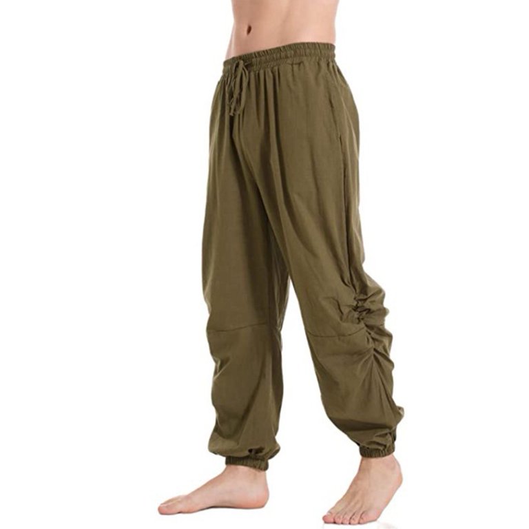 Vintage Men's Sweatpants - Green - XL