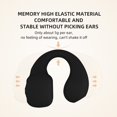 thumbnail image 6 of Open Ear Bluetooth 5.3 Headphones 2023 Version, Conduction Headphones, Dual 16.2mm Drivers, No Sound Leakage, Transparency Mode, Comfortable Fit, Long Battery Life with Charging Case, 6 of 8