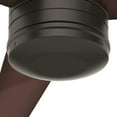 thumbnail image 2 of Hunter 52 inch Outdoor or Indoor Ceiling Fan No Light - Ceiling Fan without Light, For Patio, Porch, Garage, or Living Room, Standard Mount, 3 Blades, Wall Control - Cabo Frio 50258, New Bronze, 2 of 15