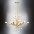 thumbnail image 5 of Luxury Glam Chandelier, Brushed Weathered Brass, UQL5460, 5 of 5