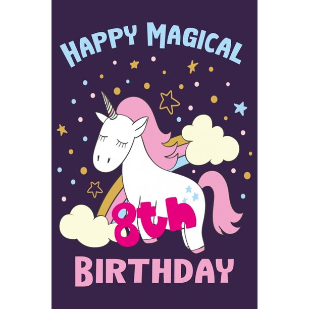 Happy Magical 8th Birthday Perfect Birthday Gift for 8 Year Old Boys