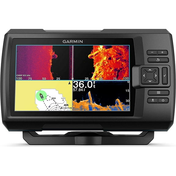 Garmin STRIKER Vivid 7sv 7 inch CHIRP Fishfinder with GT52HW-TM Transducer