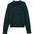thumbnail image 1 of Free People Suéter con volantes para mujer, azul, grande, 1 of 1