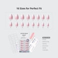 thumbnail image 5 of BTArtbox Press On Nails - Gentle Care, Short Almond, Lamp-Curable, 4-Week Wear, Easy-to-Apply, 32 Count All-in-One Kit, 5 of 8