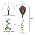 thumbnail image 3 of In the Breeze 1053 — Chickadee Birdhouse Hot Air Balloon Wind Spinner — Colorful Printed Balloon Spinner for Your Yard or Garden, 3 of 6