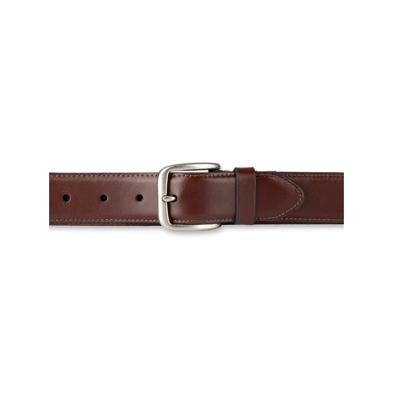 Chaps Men's Classic Everyday Casual Belt, Brown photo 3