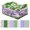 Green, White, Purple, variant on Soimoi 8 Pc Fat Quarter Bundle,FloralPrint 18"x 22"DIY Patchwork-100% CottonPre-Cut Quilting Fabric Green, White, Purple