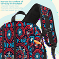 thumbnail image 4 of Herdesigns Bohemian Mandala Laptop Backpack for Women Men, Work Computer Backpacks, 18.3 Inch Large Computer Nurse Teacher Bags Travel Casual Daypack, 4 of 8