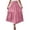 *3-Pink, variant on VBVC Women's Flowy Smocked Tiered Maxi Skirt,High Waist A-Line Skirt For Women,Summer Going Out Panty Skirt,Pink,S-XL