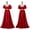 Red, variant on Women’s 19th Century Satin Ball Gown Victorian Regency Empire Waist Dress