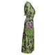 thumbnail image 3 of WILLBEST Vestido Midi De Moda Con Estampado Plisado, Largo, Ajustado, Con Escote En V, Estilo Europeo Y Femenino., 3 of 3