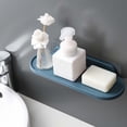 thumbnail image 1 of Estante flotante de pared Adhesivo Champú Estante Sin perforaciones Cocina Pared Especias Estantes Onizador Titur Rack para Hogar Hot Yotijar Soporte de ducha de montaje en pared, 1 of 8