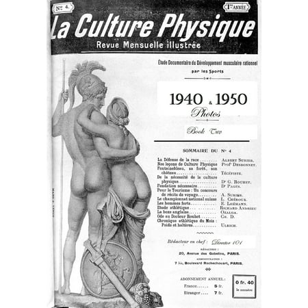 La Culture Physique 1940: 1950 Photo Book Two -