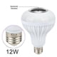 thumbnail image 4 of Bluetooth de luz LED Bombilla RGB E27 12W lámpara de reproducción de música RGB el dormitorio, armario, armario, , APPRGB + Blanco + Remoto Sunnimix bombilla bluetooth, 4 of 7
