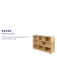 thumbnail image 6 of Emma + Oliver Wooden 8 Section School Classroom Storage Cabinet for Commercial or Home Use, 6 of 12