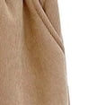 thumbnail image 4 of Chibenne Boys Jogger Sweatpants with Pocket Corduroy Casual Pants Elastic Waist Fleece Lined Winter Warm Pants, 4 of 4