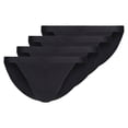 thumbnail image 1 of SKINY Calzoncillos para hombre, paquete de 4 - Algodón Retro, pantalones, costilla fina, algodón Negro M (Medium), 1 of 3